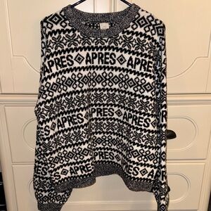 A New Day Monochrome Knit Sweater